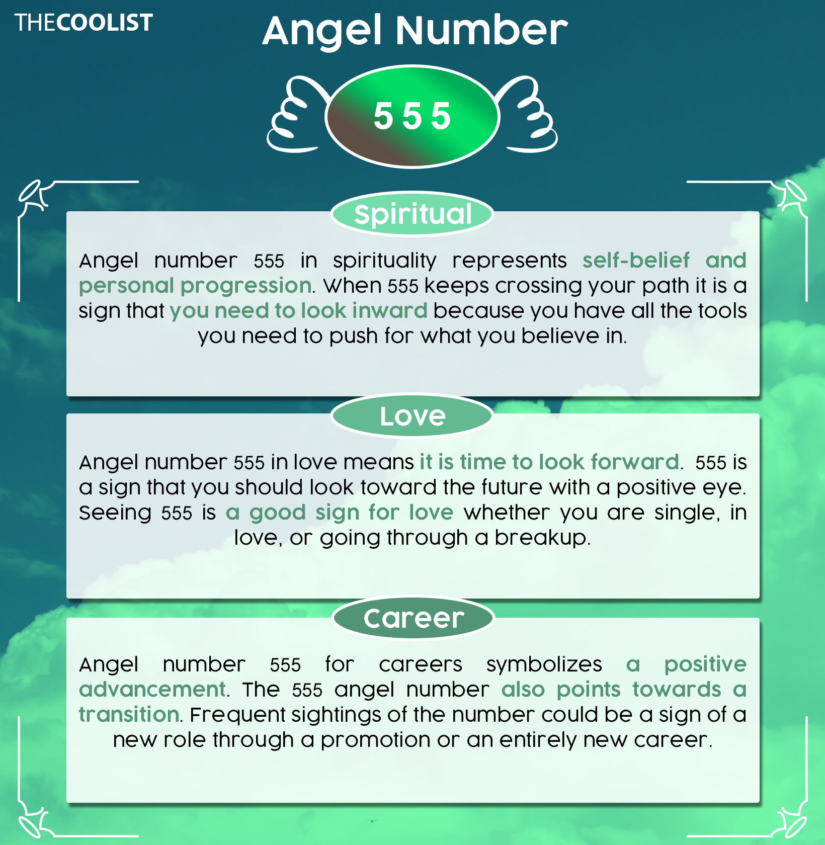  Andělské číslo 555: význam, numerologie, význam, dvojče, láska, peníze a kariéra
